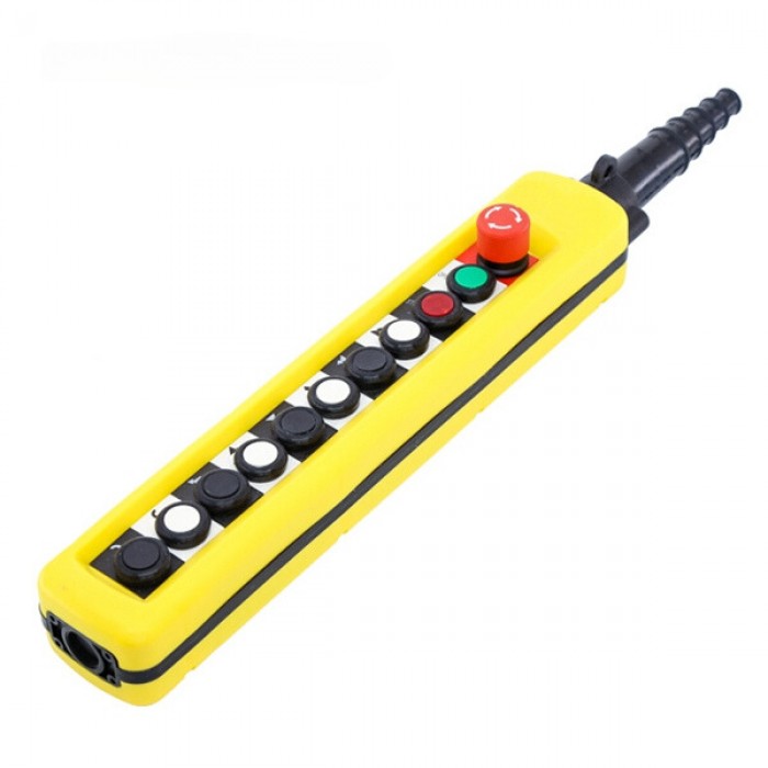 KABLOLU KUMANDA 10 BUTON + ACİL STOP