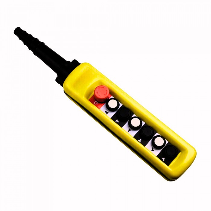KABLOLU KUMANDA 6 BUTON + ACİL STOP